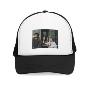 Vintage Photo Mesh Cap - Retro Style Baseball Hat for Trendsetters